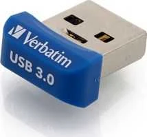 Verbatim Pendrive 64GB USB-A 3.2 NANO mėlynos spalvos 98711