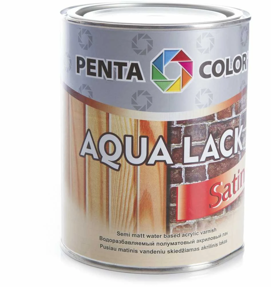 Pentacolor ACRYLIC VARNISH AQUA LACK SATIN 0.9 L