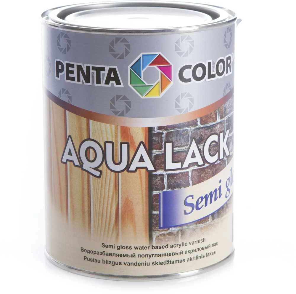 Pentacolor ACRYLIC LAQUER AQUA LACK SEMI GLOSS 0,9L