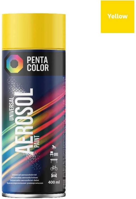Pentacolor DAŽAI AEROS PENTA GELTONI 400 ML R-1023