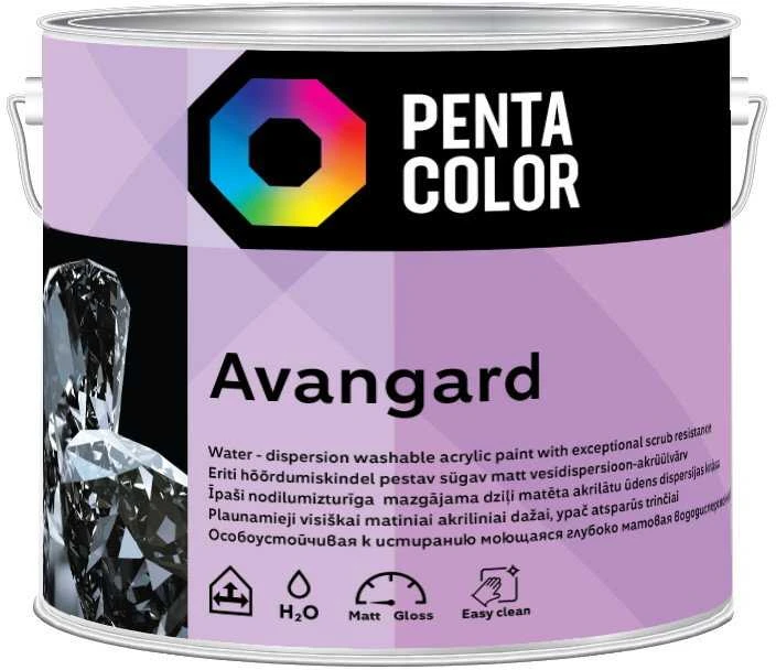 Pentacolor Dispersiniai dažai AVANGARD (Balti