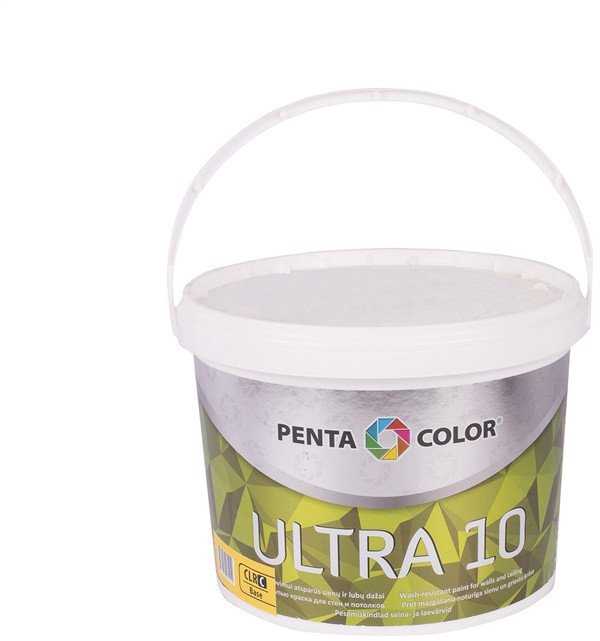 Pentacolor EMULINIAI DAŽAI PENTACOLOR ULTRA 10 SPALVINGI 3L