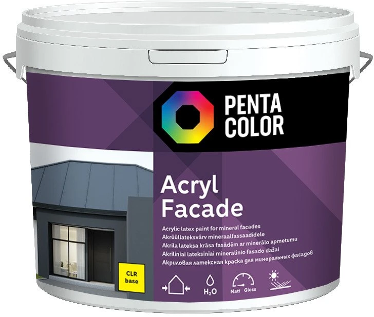 Pentacolor FASADINIAI DAŽAI PENTACOLOR ACRYL FASAD 5