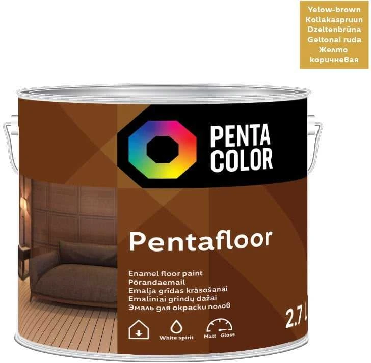Pentacolor GRINDŲ DAŽAI PENTAFLOOR GELSVAI RUDA