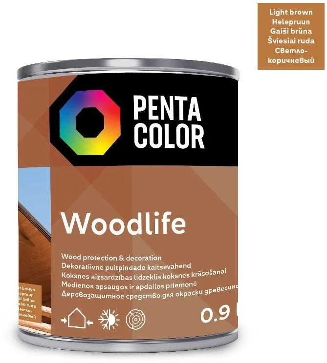Pentacolor impregnantas WOODLIFE HAZEL 0,9