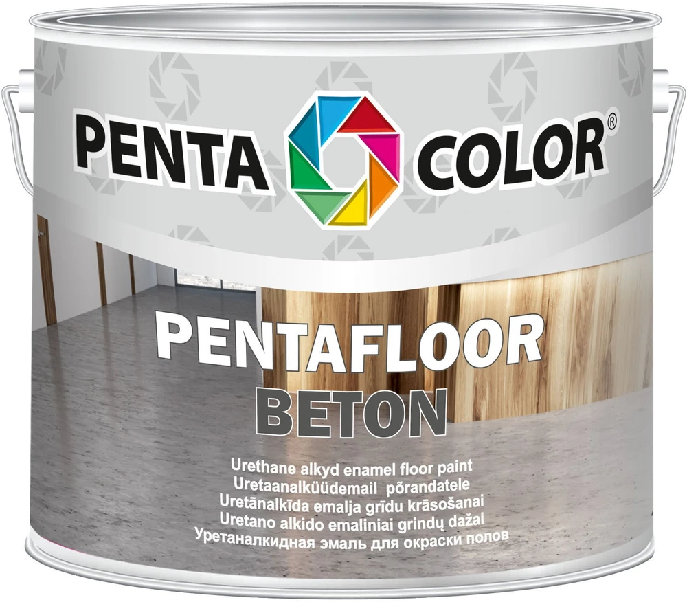 Pentacolor PENTAFLOOR BETONO DAŽAI GELTONAI RUDAI 2,7 L