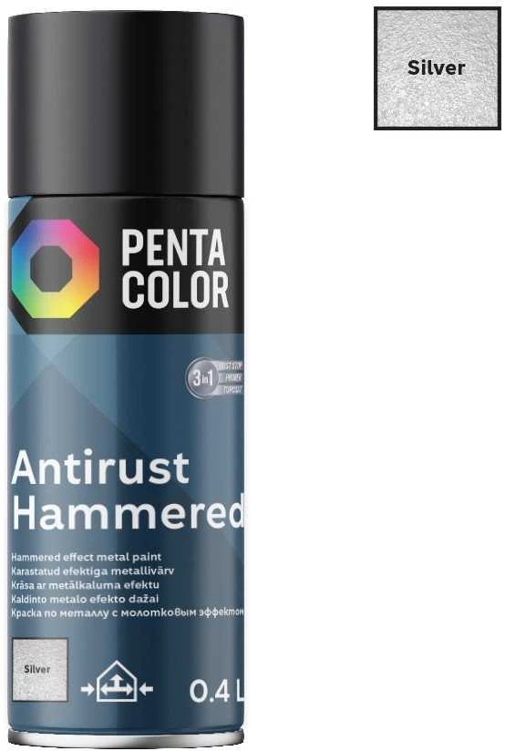 Pentacolor Purškiami dažai PENTA antikoroziniai Hamm SLV 400 ml