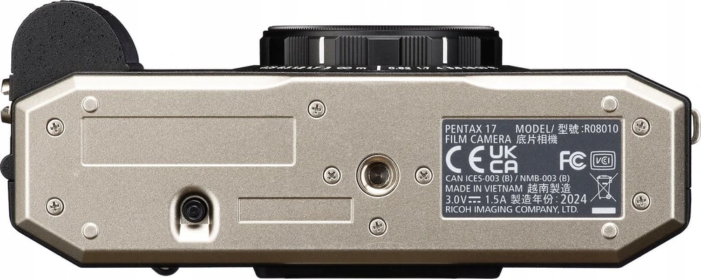 Objektyvas Pentax 17 (dark sidabrinis)