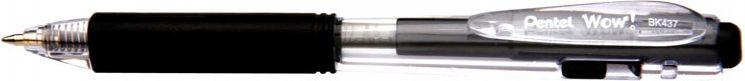 Pentel Bk-437 automatinis rašiklis, juodas