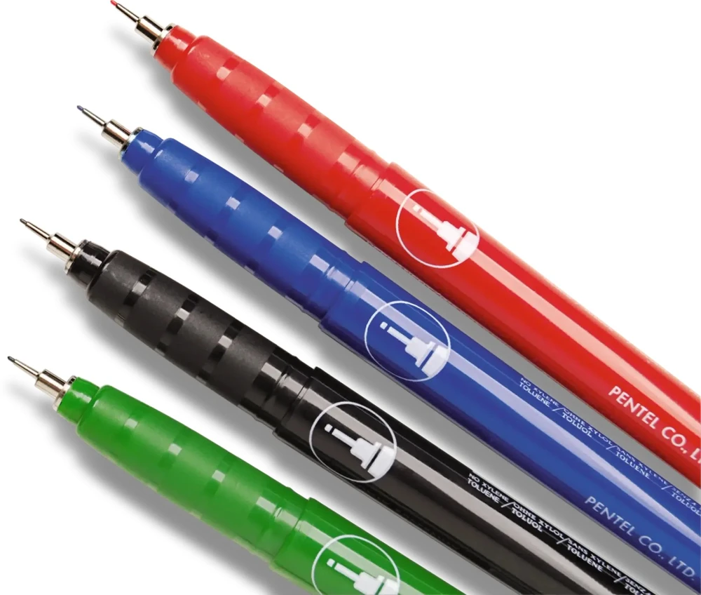 Pentel Marker permanentny Pen NMF50 mėlyna -