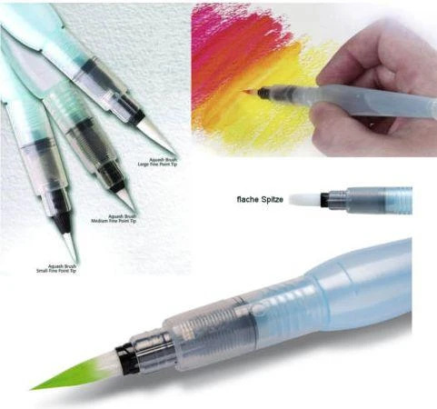 Vandens teptukas PENTEL ARTS AQUASH, apvalus, didelis