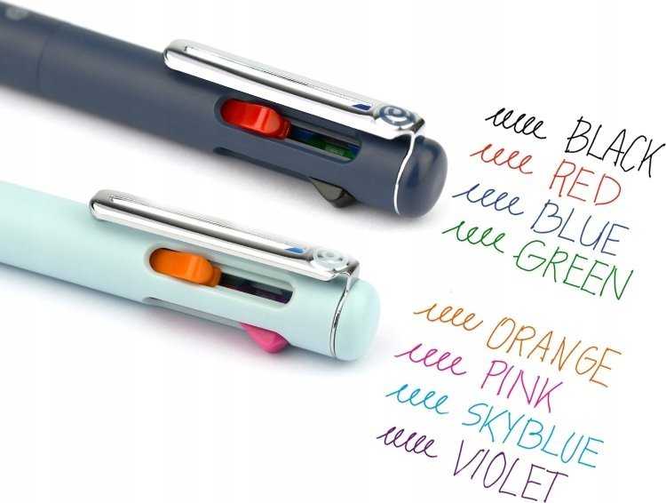 Pentel Izee 0,7 rašiklis, 4 spalvos