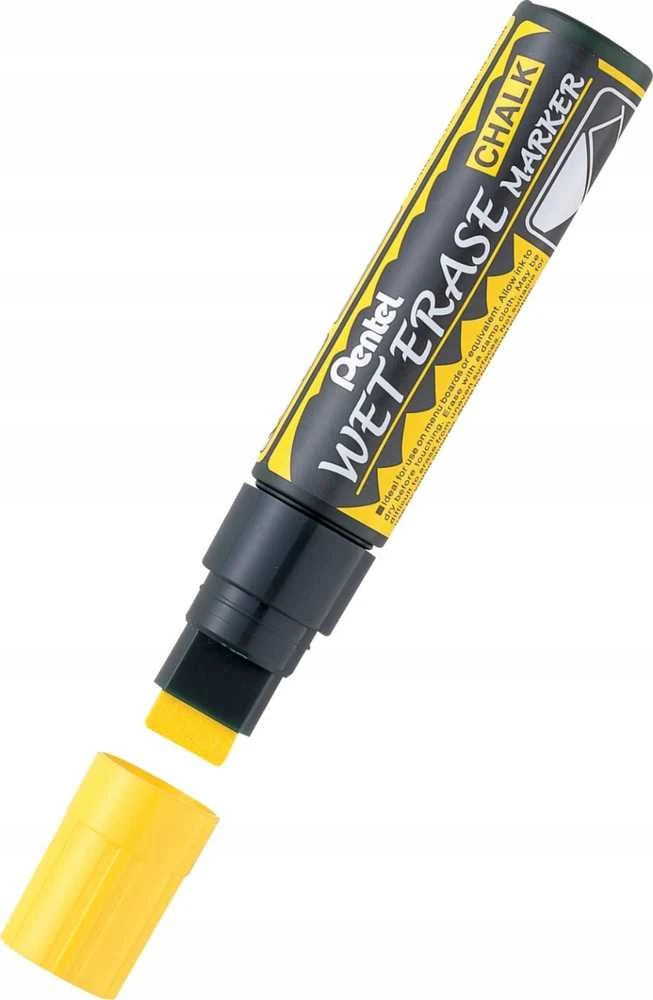 Pentel Kreidos markeris Jumbo SMW56 geltonas, GELTONAS