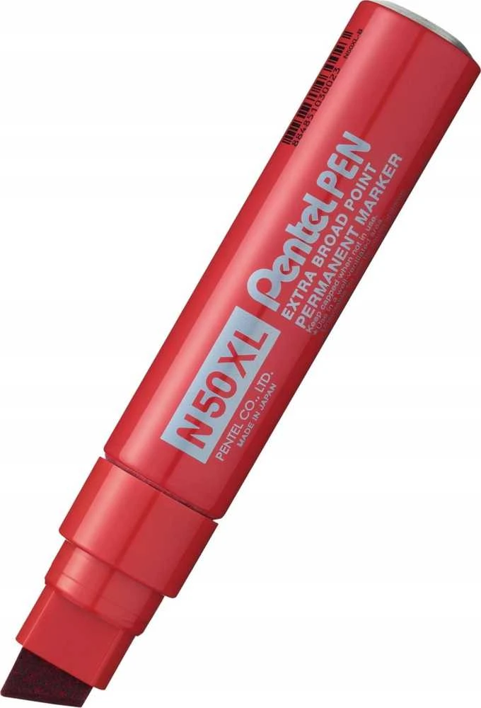 Pentel Nuolatinis markeris Pen N50XL raudonas, RAUDONAS