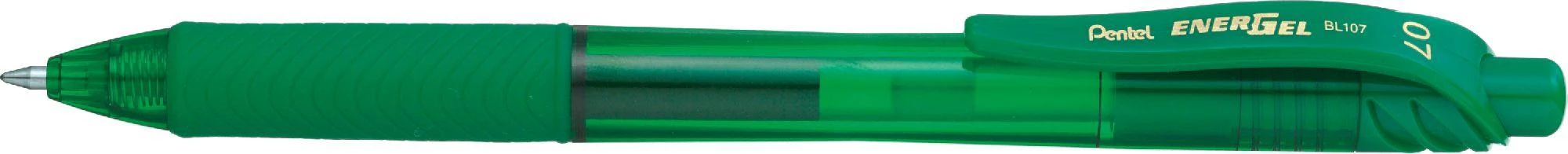 Gelinis rašiklis PENTEL ENERGELX, 0.7 mm., žalia