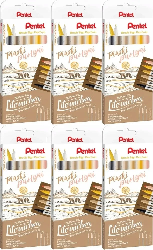 Pentel Pisaki Sign Pen Twin SESW3