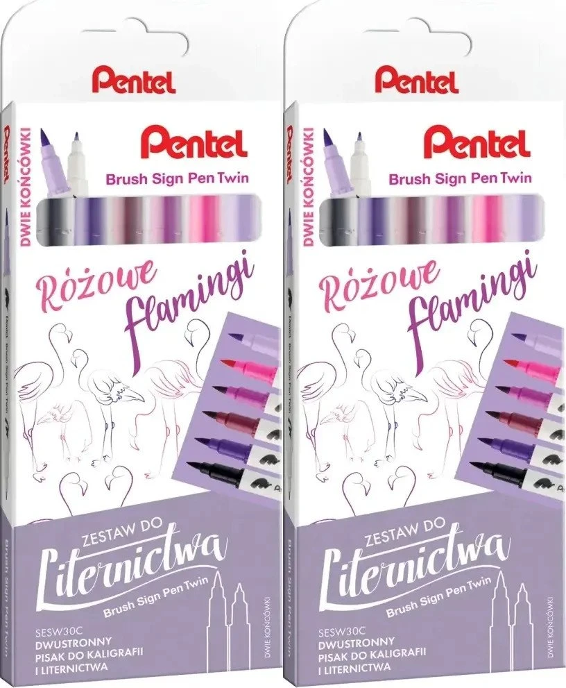 Pentel Pisaki Sign Pen Twin SESW3