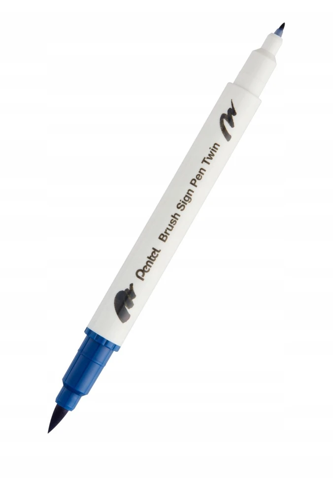 Pentel Pisaki Sign Pen Twin SESW3
