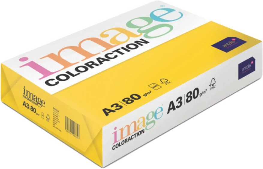 Penword Paper 80G A3 Sevilla Geltona