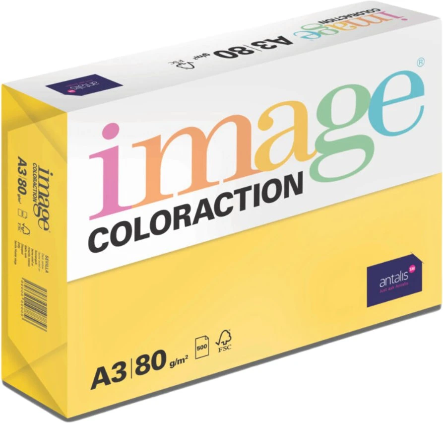 Penword Paper 80G A3 Sevilla Geltona