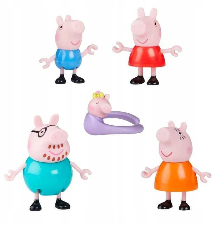 Pipsa Possu Peppa Pig Rinkinys „Pepos šeimynėlė“