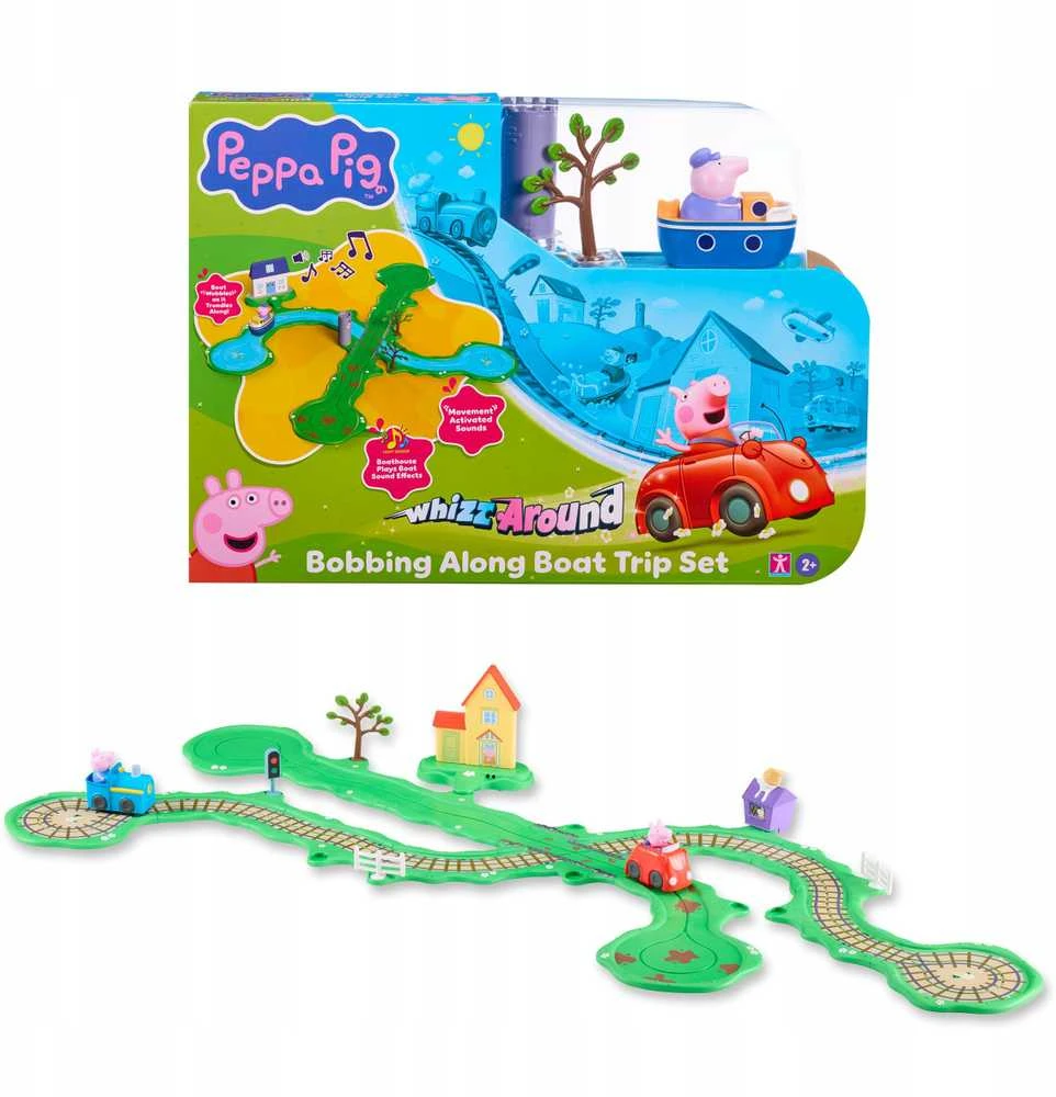 Peppa Pig Whizz Around Peppos dienos išvykos žaidimų rinkinys