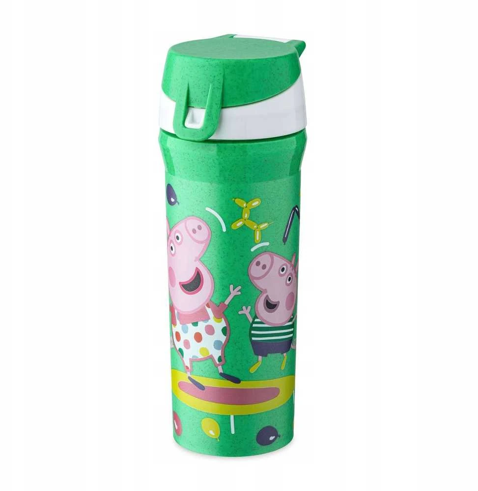 Vandens butelis Peppa Pig Pop, 500 ml, KOZIOL