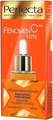 Perfecta Fenomen C 10% Booster Color balansuojantis, drėkinantis, maitinantis dieną ir naktį 15 ml
