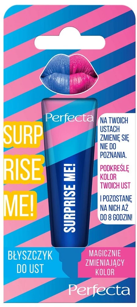 „Perfecta Surprise Me!“ Magiškas lūpų blizgis Mėlyna 10g