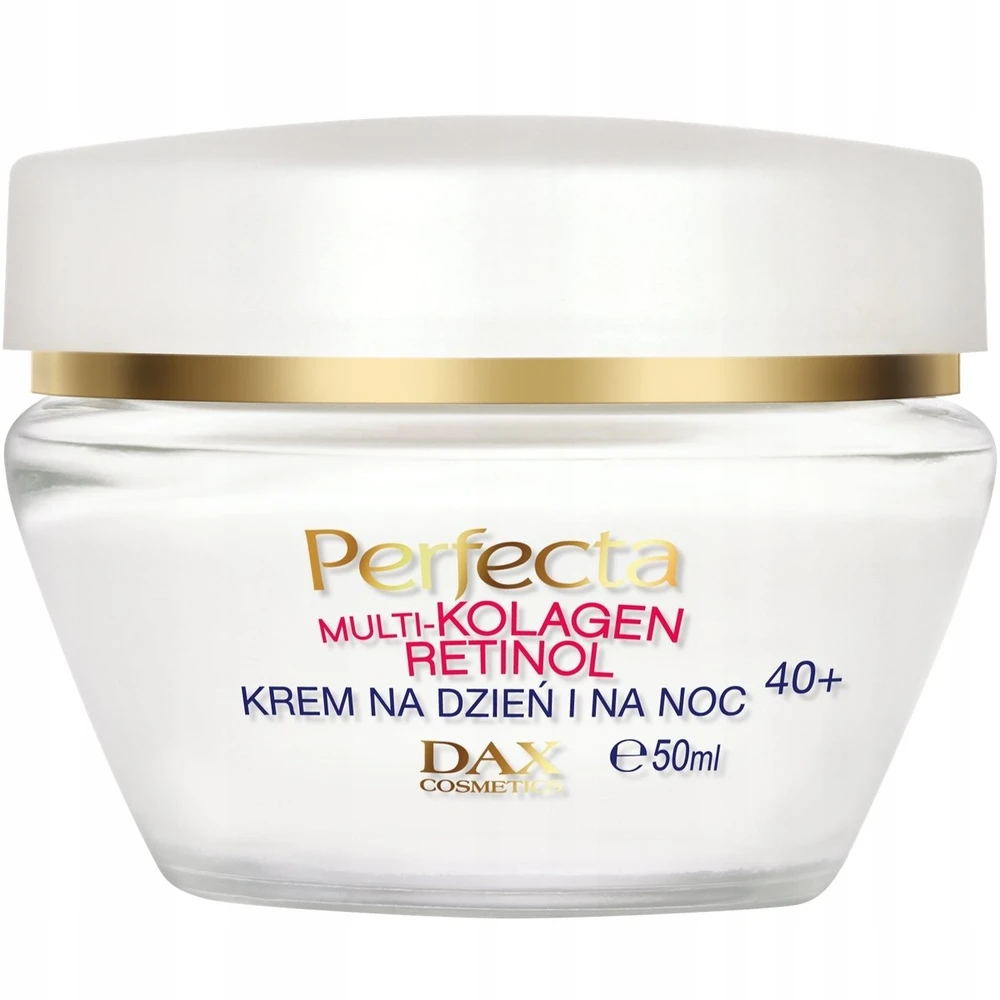 Perfecta Daugiasluoksnis kolageno ir retinolio drėkinamasis dieninis ir naktinis kremas 40+ 50ml