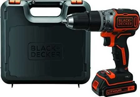Black & Decker gręžtuvas su lagaminu