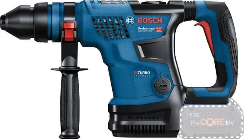 Bosch GBH 18V-34 CF, CC 2x8.0PrC, CoMo, 1880CV