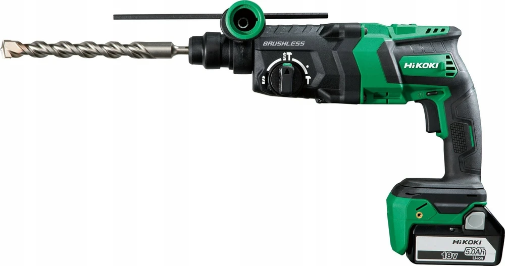 HiKOKI DH18DPC perforatorius su grąžtu ir akumuliatoriumi