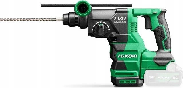 Akumuliatorinis perforatorius Hikoki DH1826DAW2Z; SDS-plus; 3,2 J; 18 V (be akumuliatoriaus ir pakrovėjo)