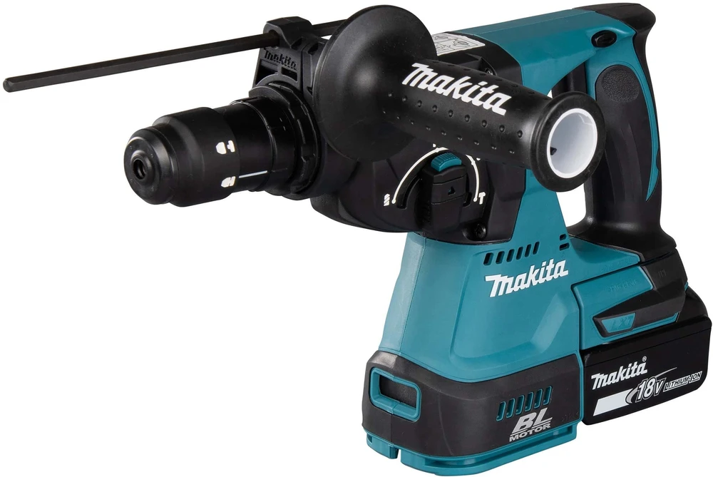 Makita DHR243RT3J su šonine rankena