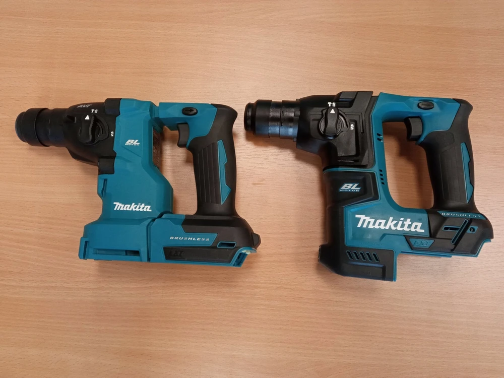 Makita DHR183Z Akumuliatorinis perforatorius, 18 V,SDS-PLUS, 1,7J, LED, AVT, Be akumuliatorių ir kroviklio!