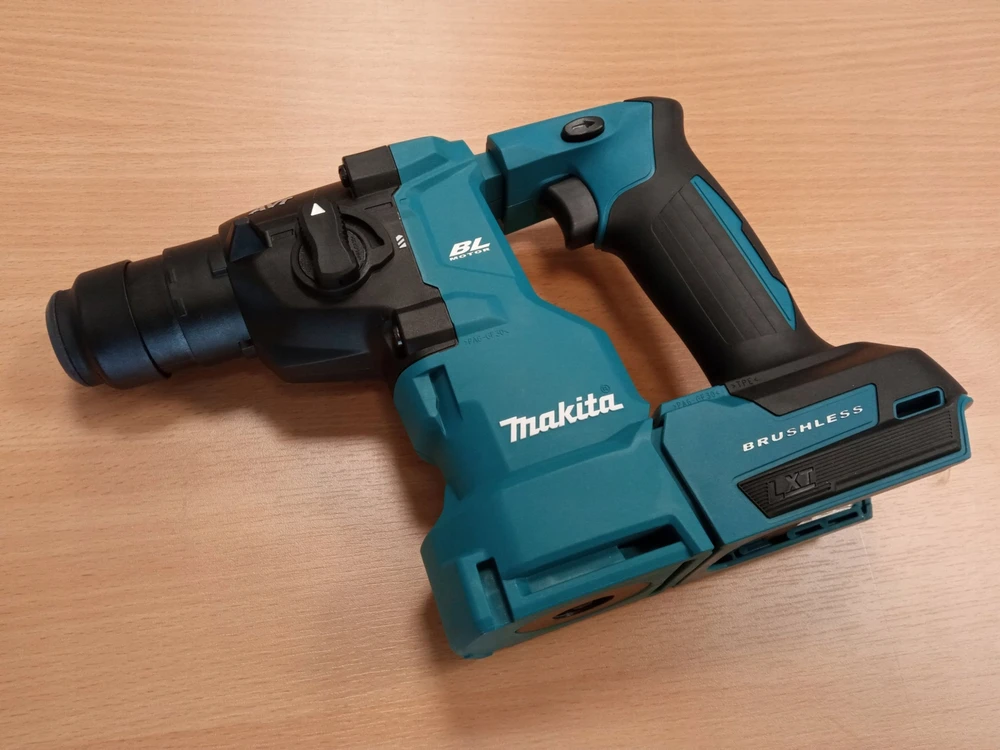 Makita DHR183Z Akumuliatorinis perforatorius, 18 V,SDS-PLUS, 1,7J, LED, AVT, Be akumuliatorių ir kroviklio!