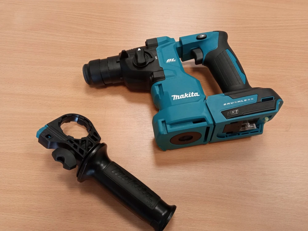 Makita DHR183Z Akumuliatorinis perforatorius, 18 V,SDS-PLUS, 1,7J, LED, AVT, Be akumuliatorių ir kroviklio!