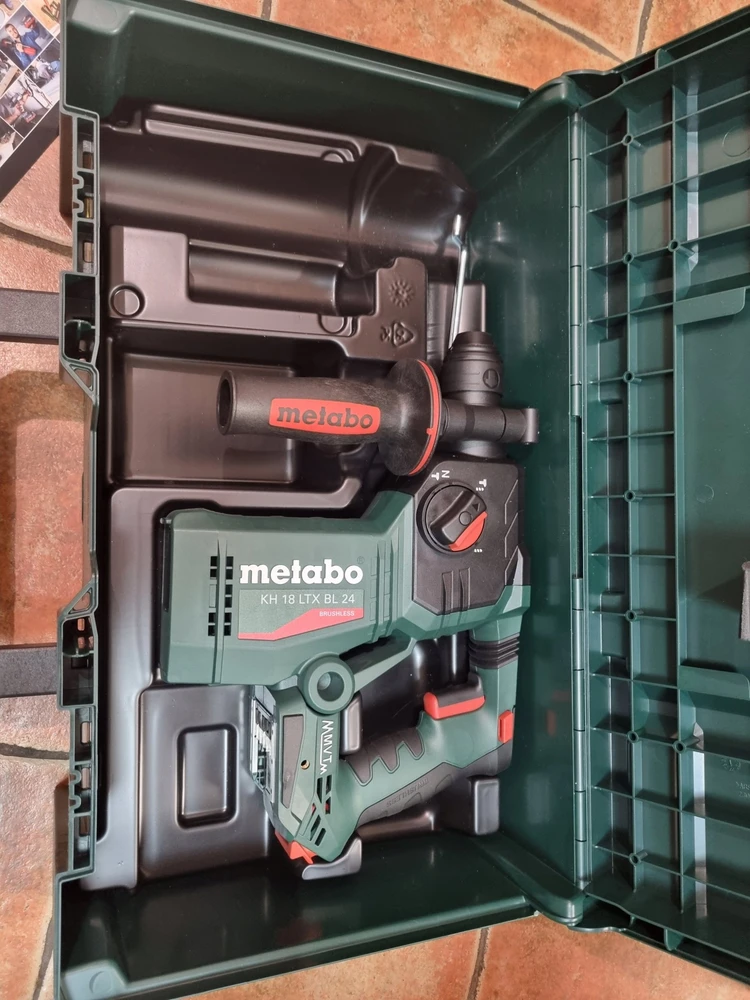 METABO.HAMMER KH 18 LTX BL 24 SKERMENINĖ METABOX