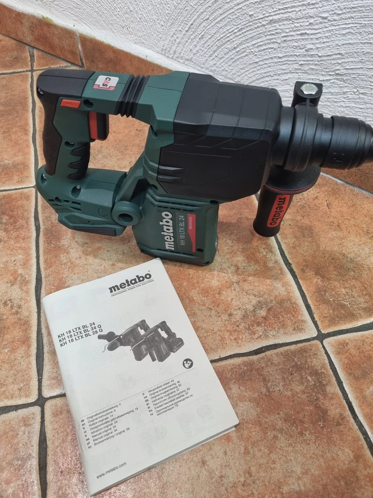 METABO.HAMMER KH 18 LTX BL 24 SKERMENINĖ METABOX