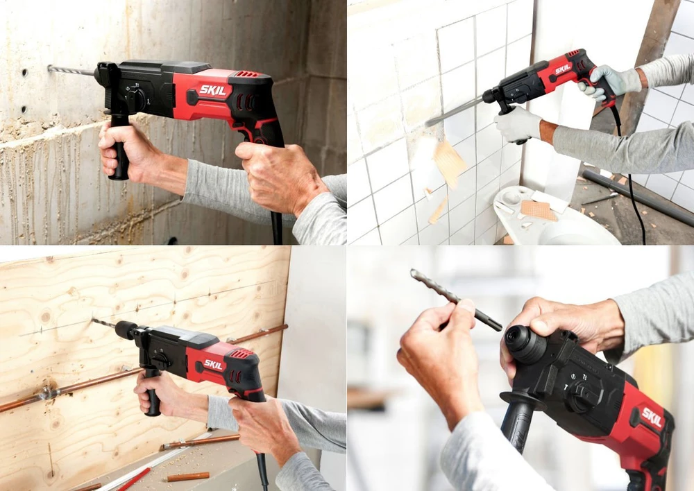 Skil Red „Carruzzo Skil 1770 GA 850 W 980 aps./min.“ „SDS Plus“