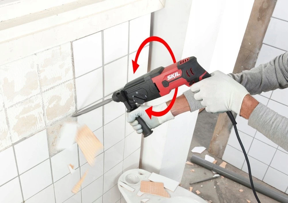 Skil Red „Carruzzo Skil 1770 GA 850 W 980 aps./min.“ „SDS Plus“