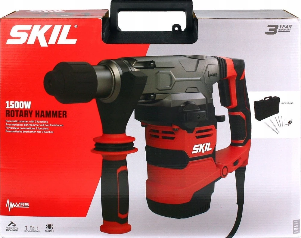 Sourcing „Carruzzo Skil 1781 GB“ 1500 W 750 aps./min. „SDS Plus“