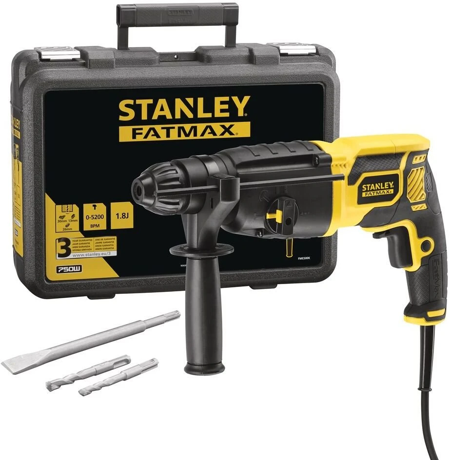 STANLEY SDS+ perforatorius 750W KFFMED500K 1,8J
