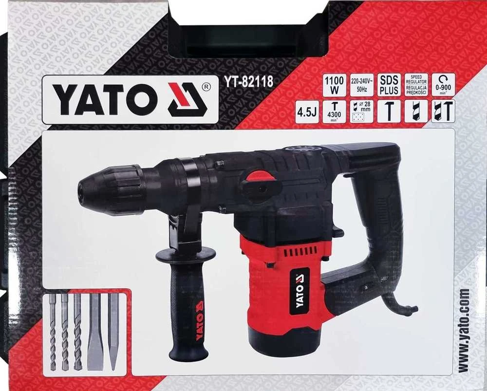 YATO MŁOT SDS PLUS 1100W 3 FUNKCJE