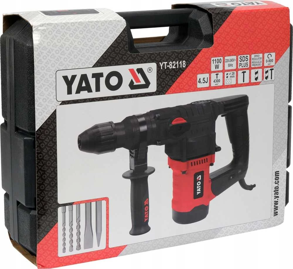 YATO MŁOT SDS PLUS 1100W 3 FUNKCJE