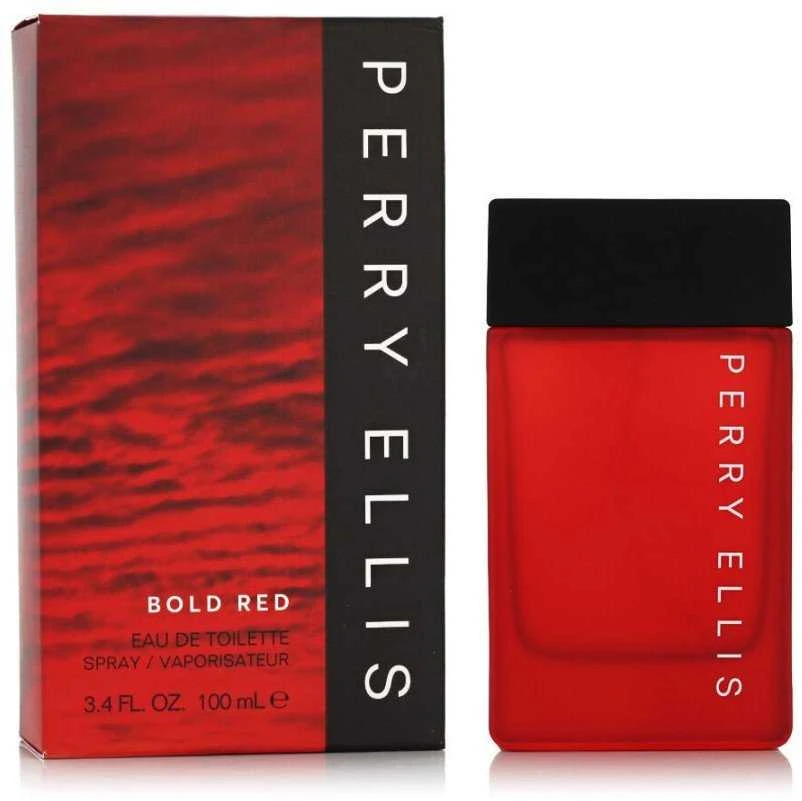 Perry Ellis Bold Raudona EDT tualetinis vanduo vyrams, 100 ml