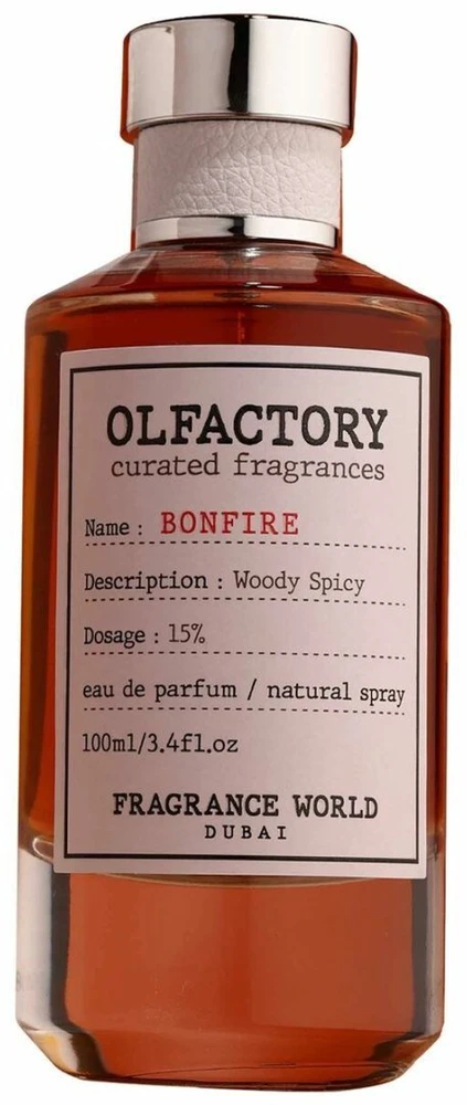 Fragrance World Olfactory Bonfire EDP parfumuotas vanduo unisex, 100 ml