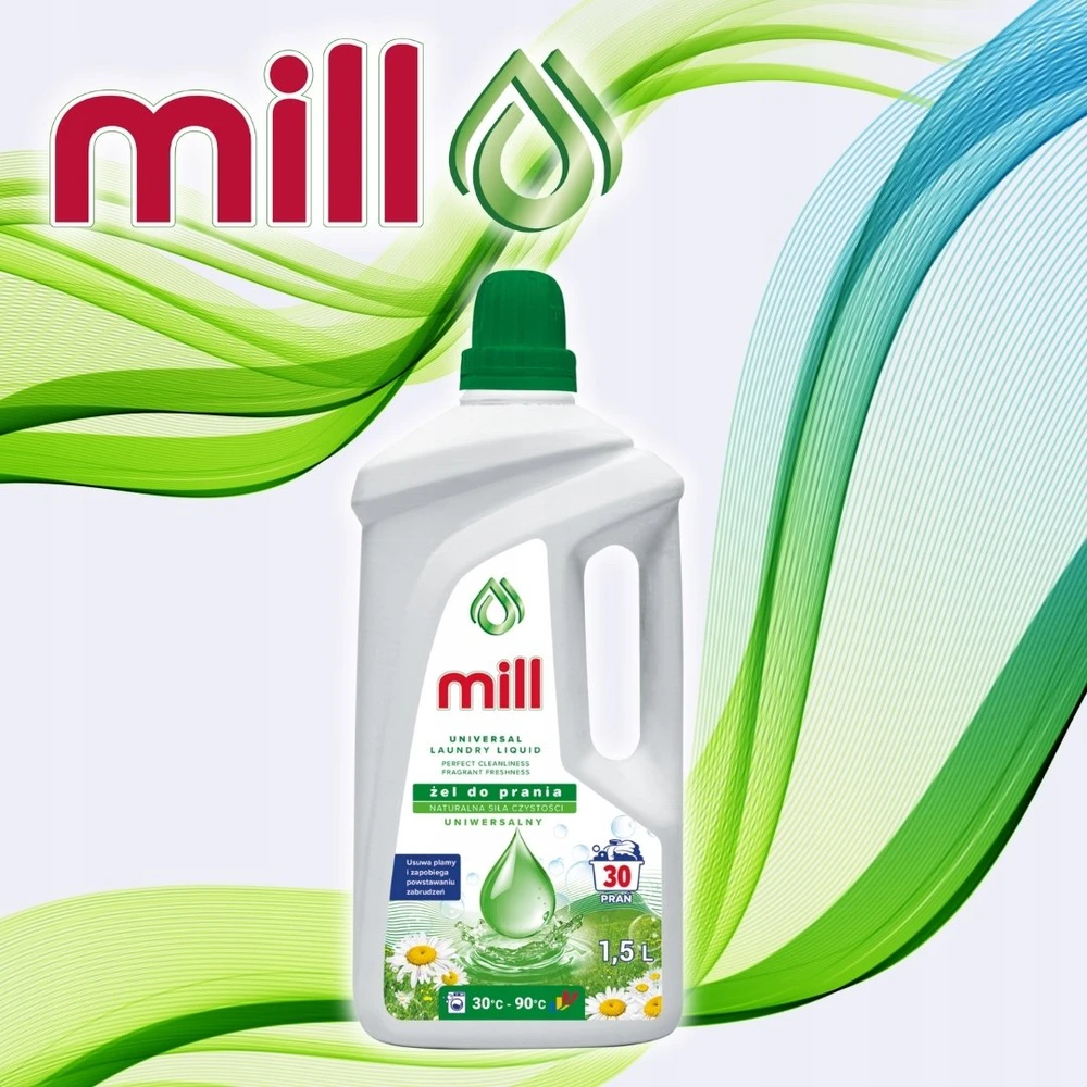 Madonis MILL universalus skalbimo gelis 1,5 l