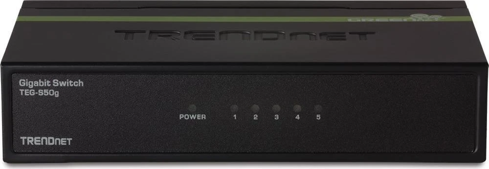 TRENDNET 5 prievadų Gigabit GREENnet jungiklis / metalinis dėklas